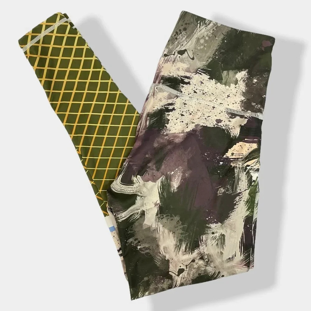 MINT Lilac Printed High‎ Rise Leggings